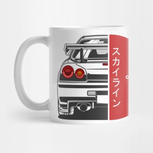 Nissan Skyline GTR R34 Mug